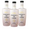 3 botellas Herencia de Cádiz Gin Premium